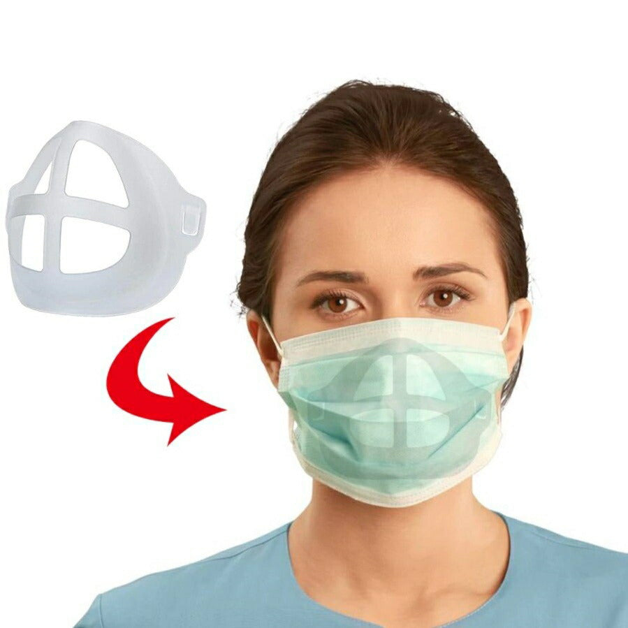 マスク | 軽量シリコンマスクフレーム【5個セット】呼吸が楽々・蒸れ防止