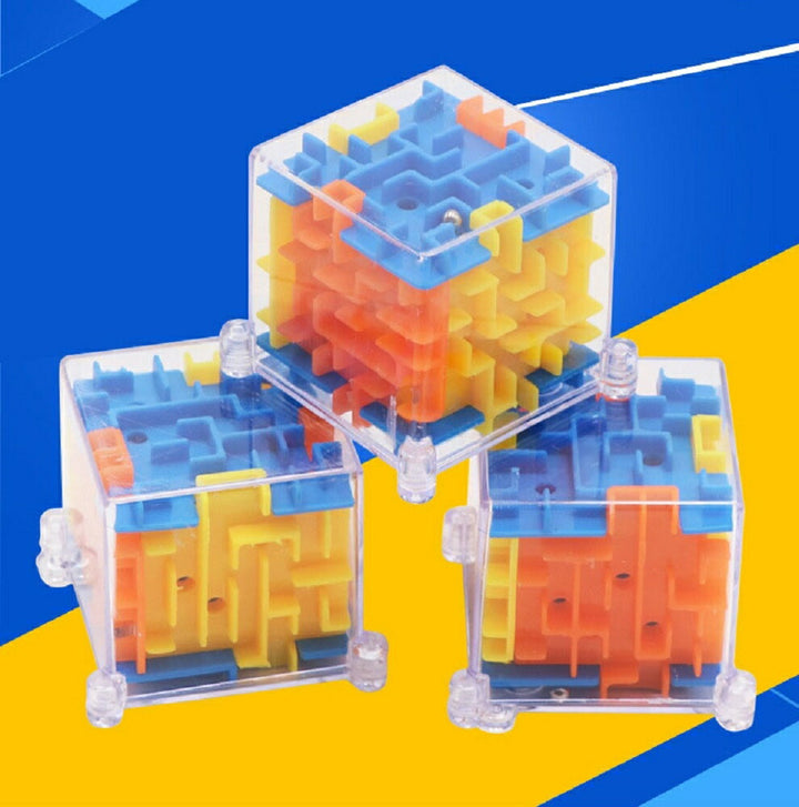 子供 おもちゃ | 子供向け3D迷路パズルキューブ - 知育玩具