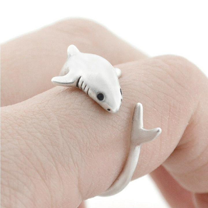 リング | シルバーシャークリング フリーサイズ【メンズ・レディース兼用】