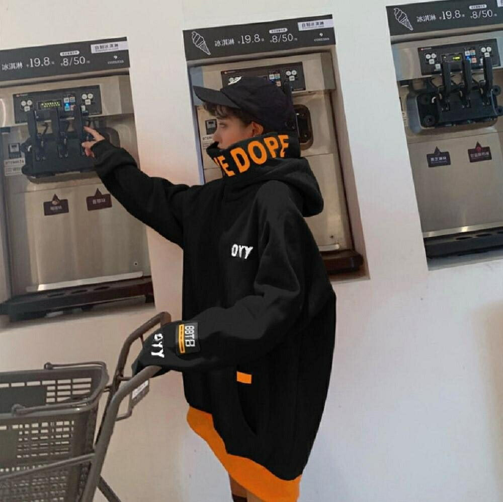 パーカー 男性 | ビッグフードパーカー ユニセックス オーバーサイズ