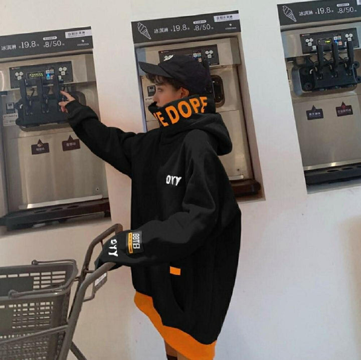 パーカー 男性 | ビッグフードパーカー ユニセックス オーバーサイズ