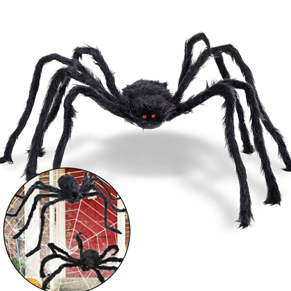 イベントグッズ | 特大サイズ蜘蛛ぬいぐるみ 81cm ハロウィン・パーティーギフト