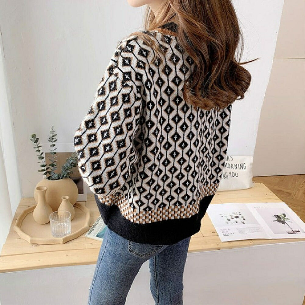 アウター ジャケット | レオパード柄カーディガン レディース 韓国ファッション