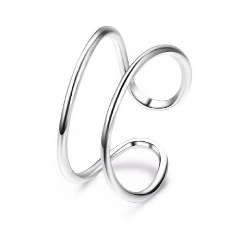 リング | シンプル オープンリング ユニセックス フリーサイズ