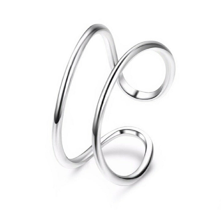 リング | シンプル オープンリング ユニセックス フリーサイズ