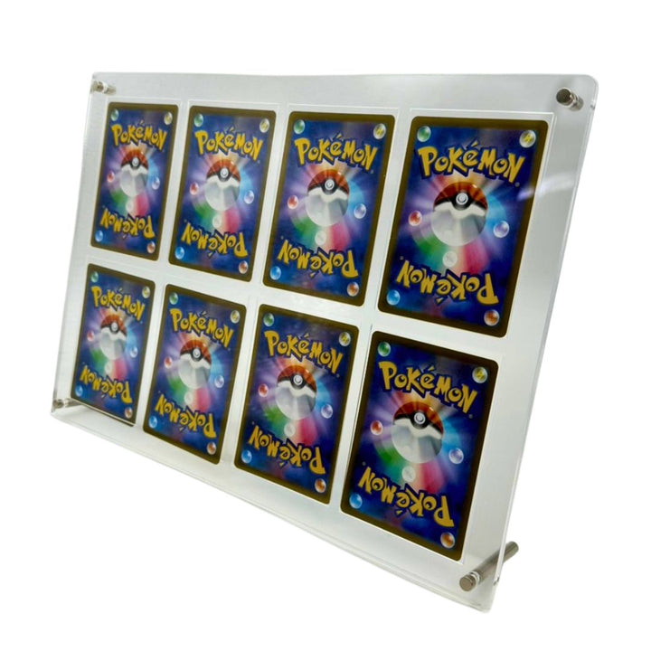 トレカケース | アクリル製トレカディスプレイケース 8枚用 - ポケモン・遊戯王対応