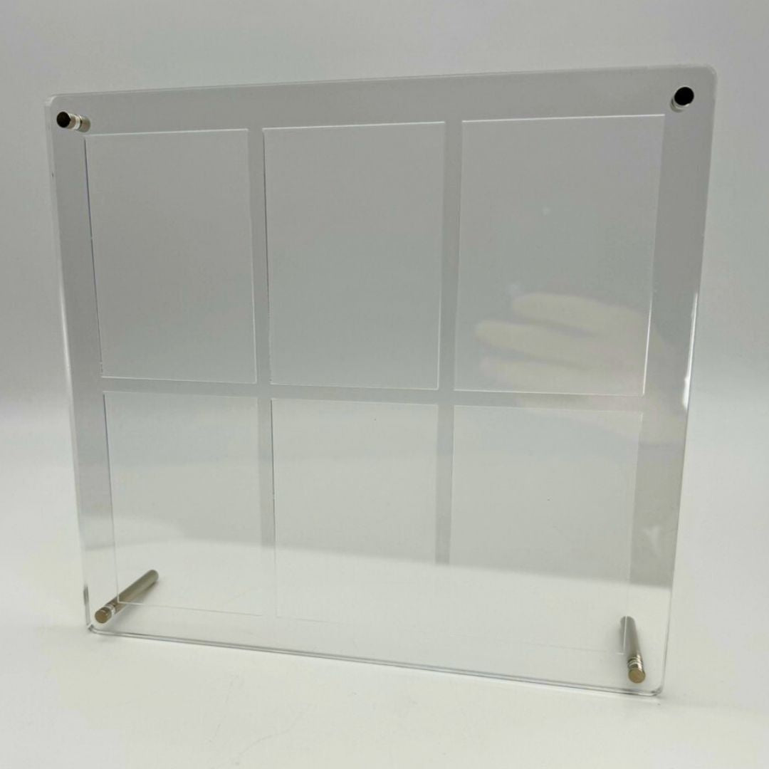 トレカケース | ポケモン・遊戯王対応 アクリル製トレカ保護ディスプレイケース 6枚収納