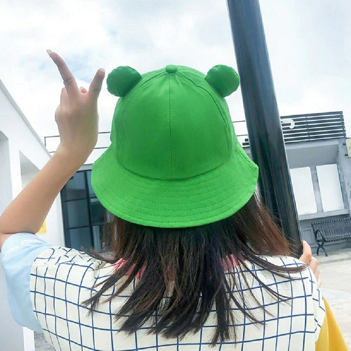 キャップ | カエルデザイン子供用防寒帽子