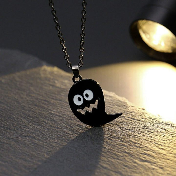 ネックレス | ハロウィン ゴースト ネックレス - ユニセックス アクセサリー
