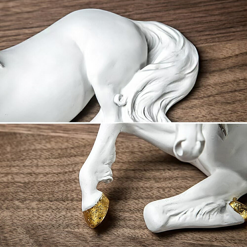 インテリア オブジェ | ユニコーン アンティーク オブジェ - モダン北欧デザイン