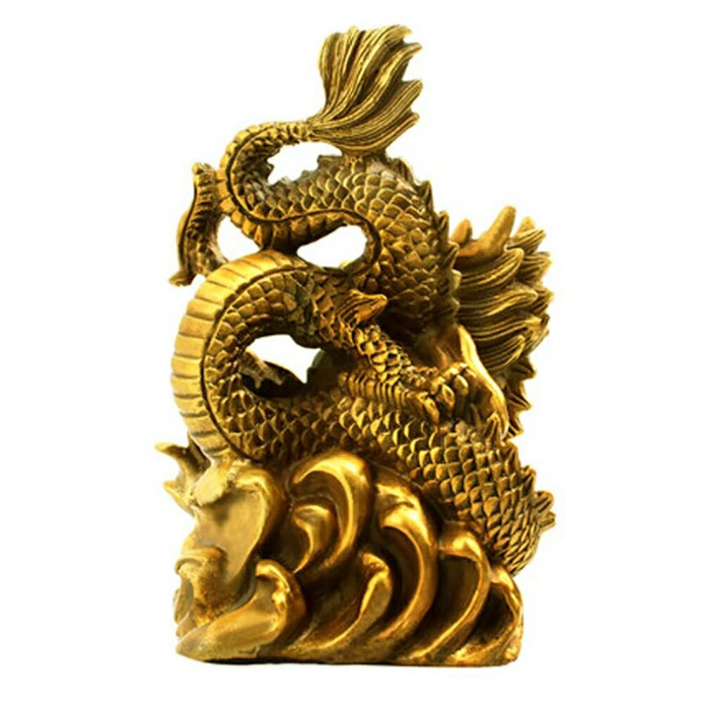 風水 インテリア | 真鍮製龍の置物 開運風水アイテム