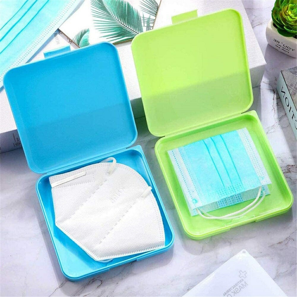 マスク | 抗菌・制菌マスクケース【選べる5色】コンパクト携帯用