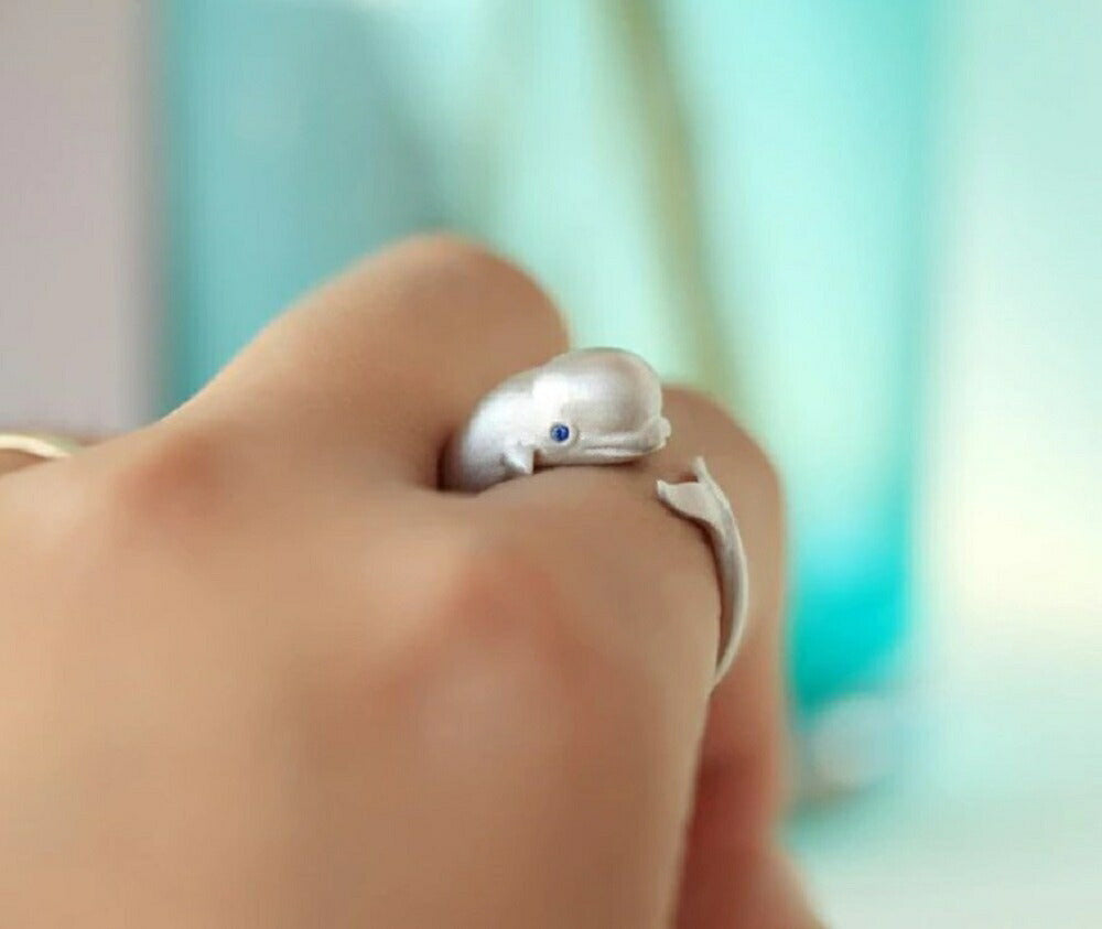 リング | マッコウクジラ シルバーリング フリーサイズ - ユニセックス