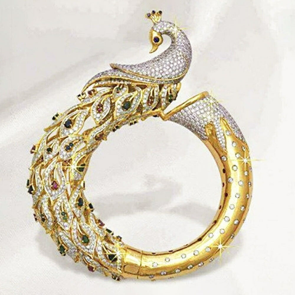 リング | 孔雀ストーンリング 開運ゴールドアクセサリー