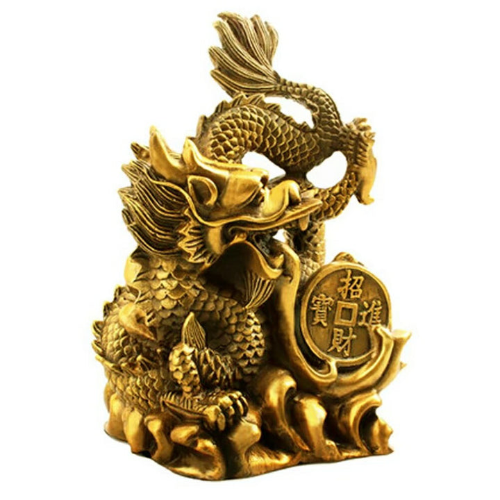 風水 インテリア | 真鍮製龍の置物 開運風水アイテム