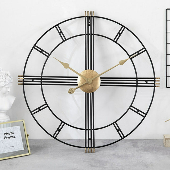 壁掛け時計 | エレガントなアイアンクロス壁掛け時計