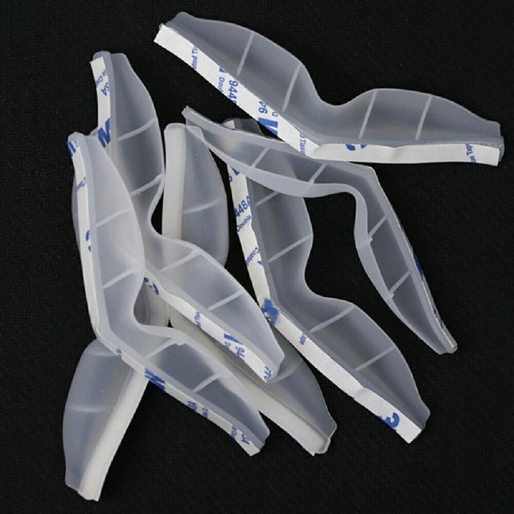 マスク | 透明シリコンマスクノーズパッド3個セット - 快適フィットで曇り防止