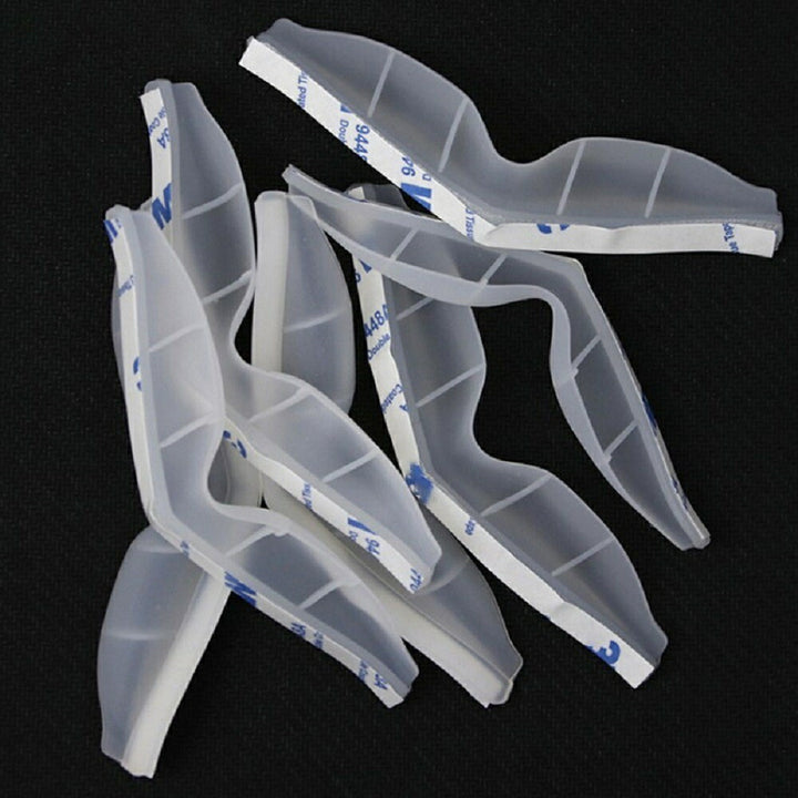 マスク | 透明シリコンマスクノーズパッド3個セット - 快適フィットで曇り防止