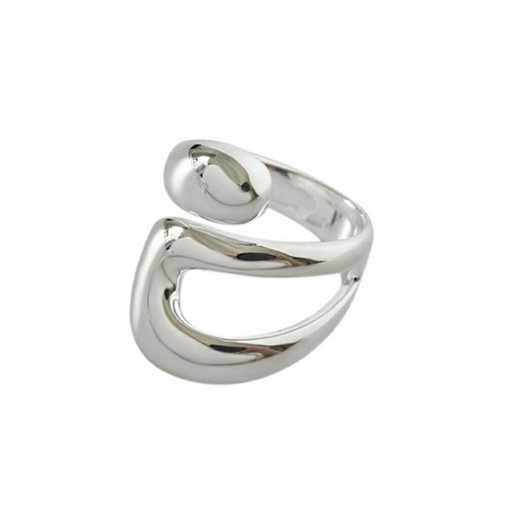 リング | 不規則シルバーリング | メンズ・ユニセックス ストリートジュエリー