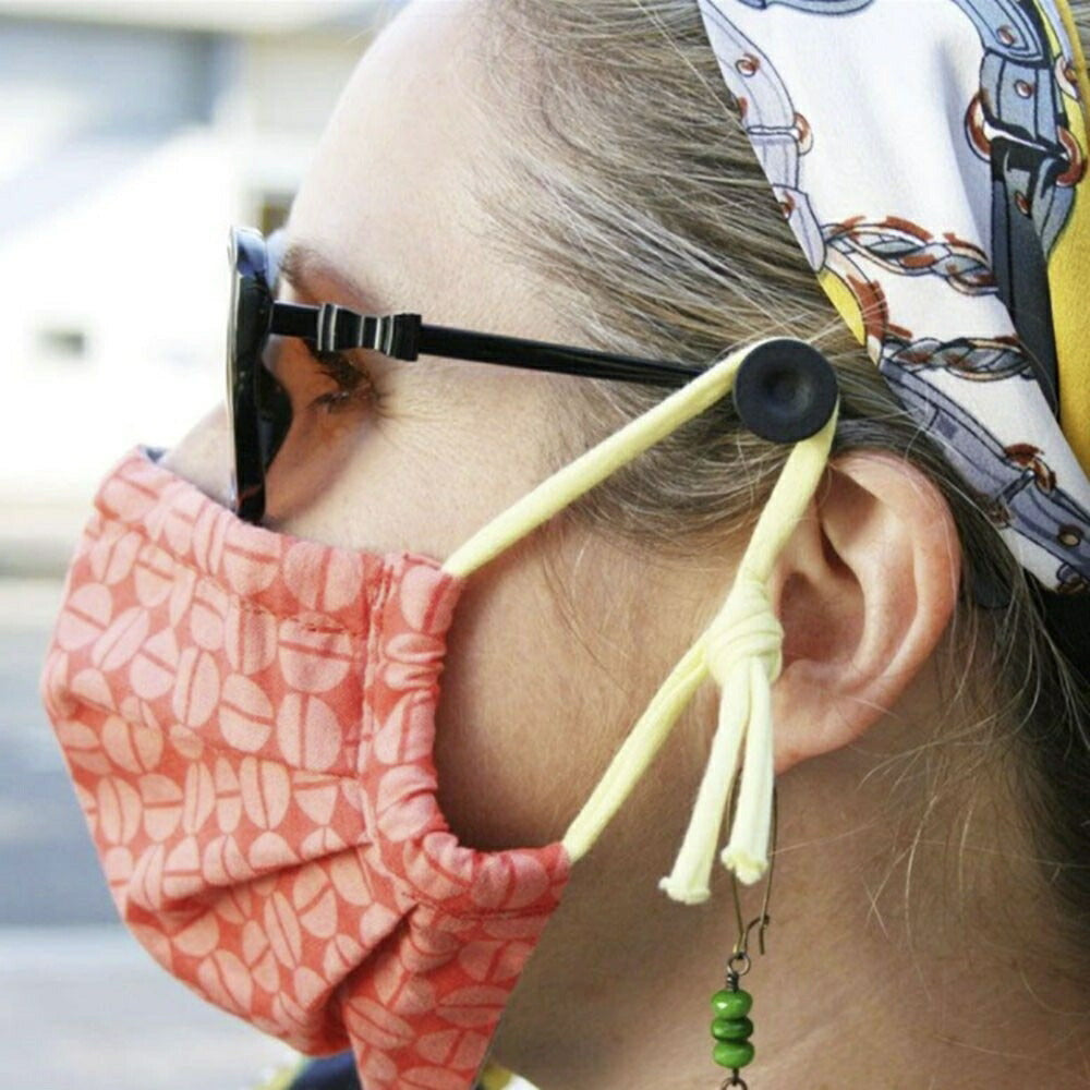 マスク | 快適マスクホルダー 両耳用 調節可能 - 痛み軽減 for バレンタイン