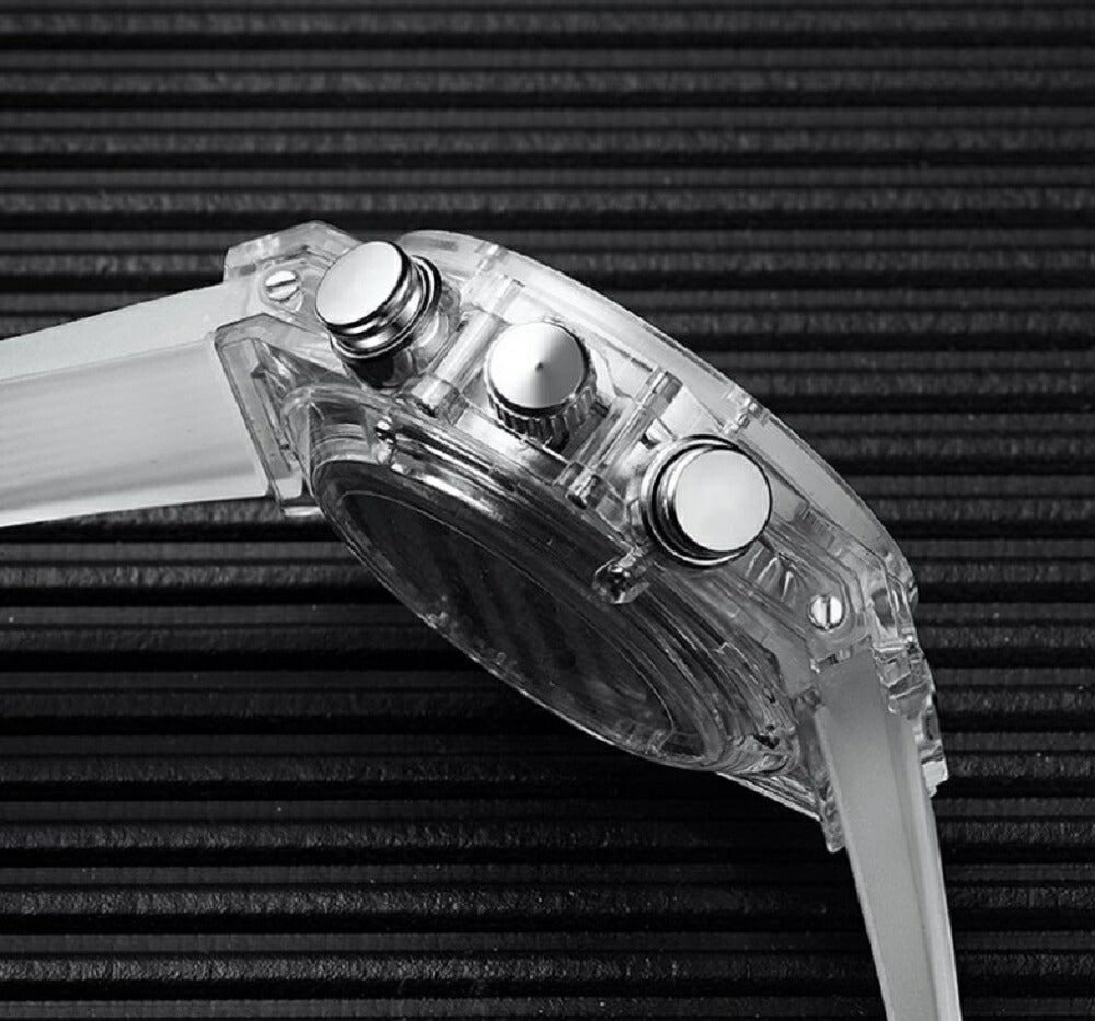 腕時計 | ONOLA スケルトン腕時計 ユニセックス クリアカラー