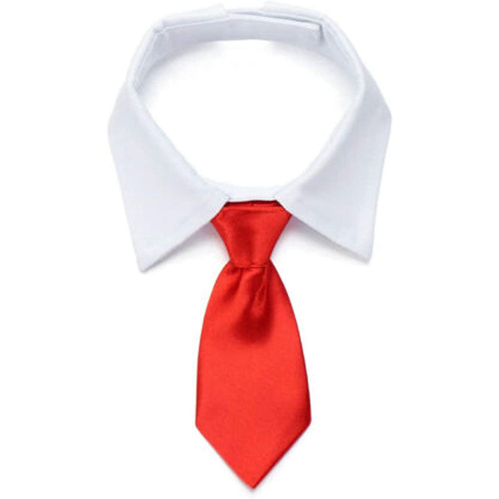 ペットグッズ | 小型犬・猫用おしゃれネクタイ（赤/黒）