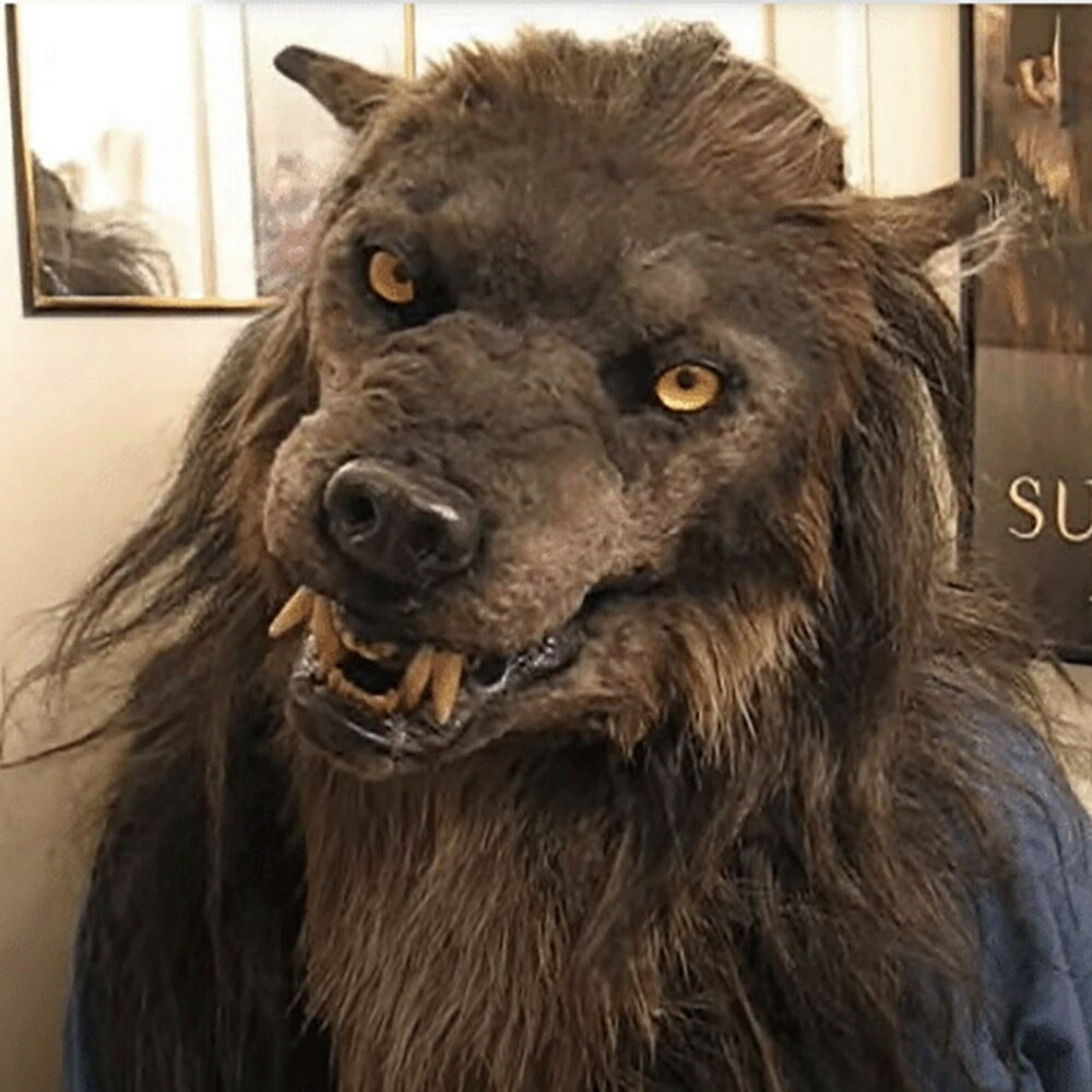 男性ファッション その他 | リアル狼マスク コスプレ・ハロウィン用品