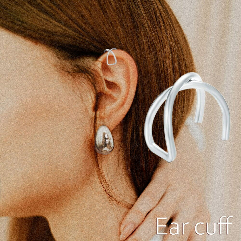 ピアス イヤーカフ | シルバーイヤーカフ ユニセックス おしゃれ