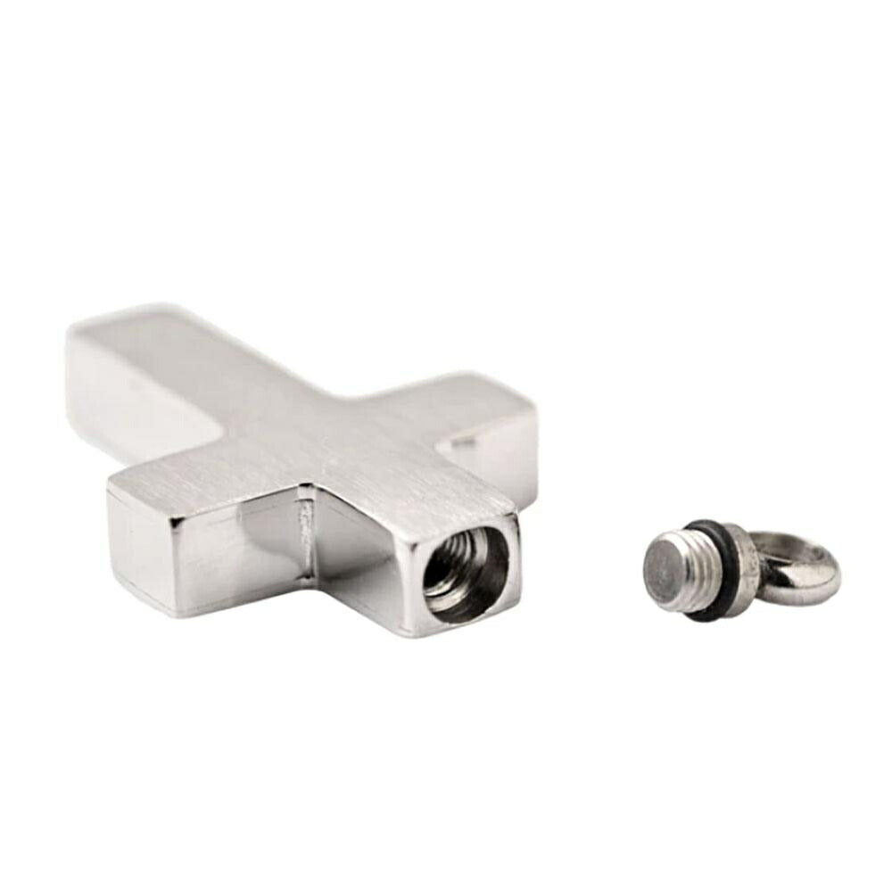 ネックレス | 遺骨カプセルクロスネックレス - ペット供養・メモリアルジュエリー