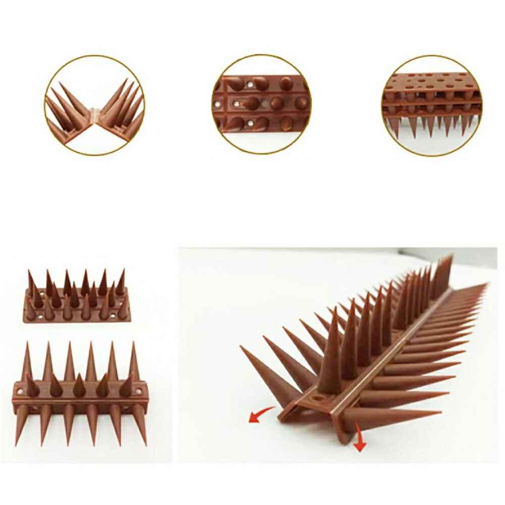 虫よけ 鳥よけ | 侵入防止スパイクシート3セット - 害獣・鳥よけ対策用