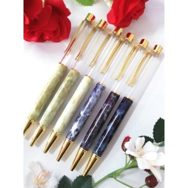 インテリア雑貨 その他 | 大理石柄ボールペン ハーバリウムキット 6本セット