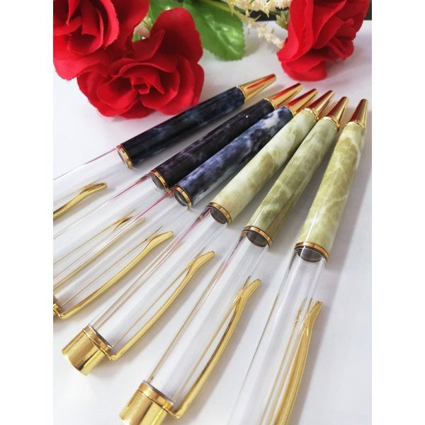 インテリア雑貨 その他 | 大理石柄ボールペン ハーバリウムキット 6本セット