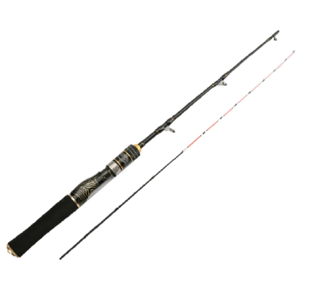 釣り 道具 | 130cm 極細穂先 筏竿2ピース - チヌ・黒鯛用海釣りロッド
