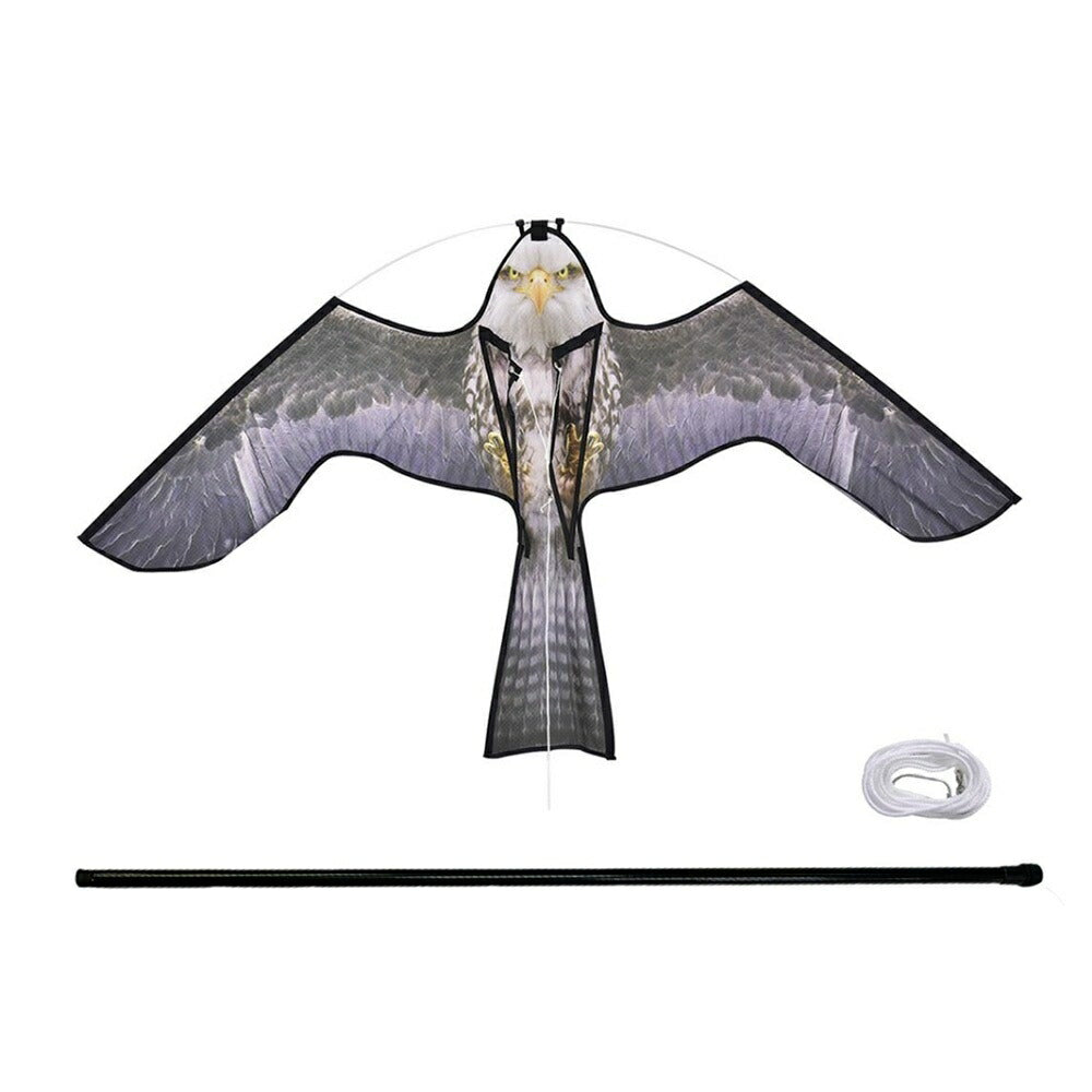 虫よけ 鳥よけ | 猛禽類モチーフ鳥よけセット - ベランダ・畑用