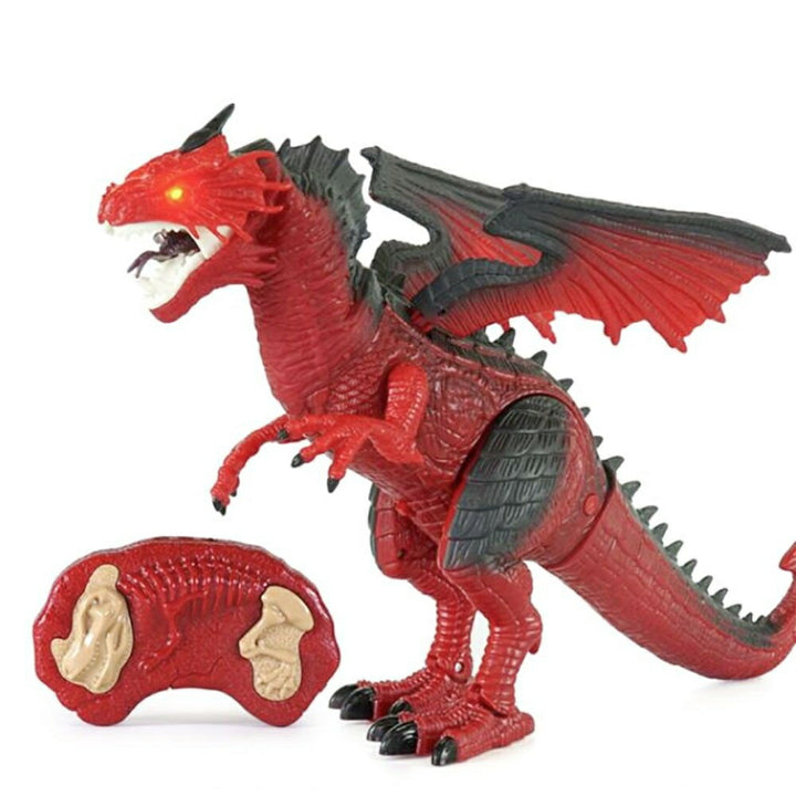 子供 おもちゃ | 霧吐くドラゴン ラジコン - レッドorブルー