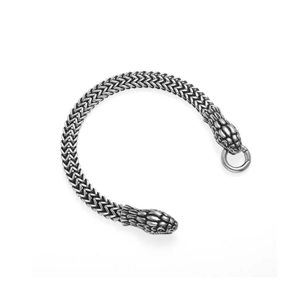 ブレスレット | 開運ダブルスネークブレスレット 男女兼用