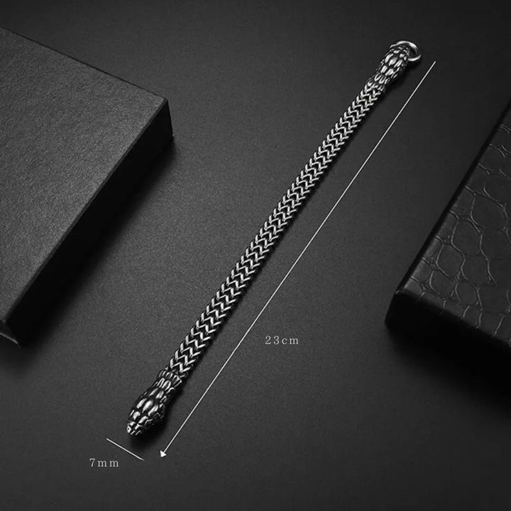 ブレスレット | 開運ダブルスネークブレスレット 男女兼用