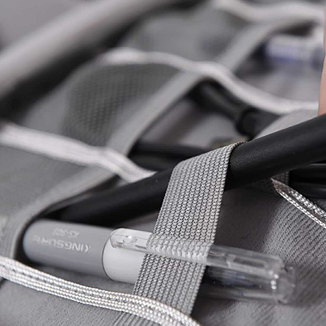 アウトドア用品 その他 | グレー旅行用ポーチ：衣類＆ランドリー収納メッシュバージョン