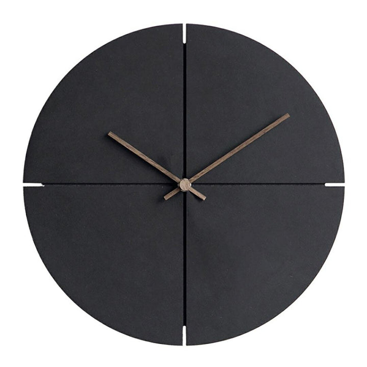 壁掛け時計 | シンプルモダン壁掛け時計 クロスデザイン ブラック