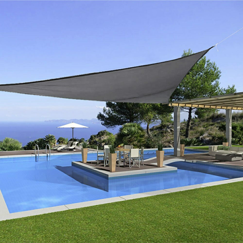 アウトドア用品 その他 | グレー三角形サンシェード - UVカットアウトドア用