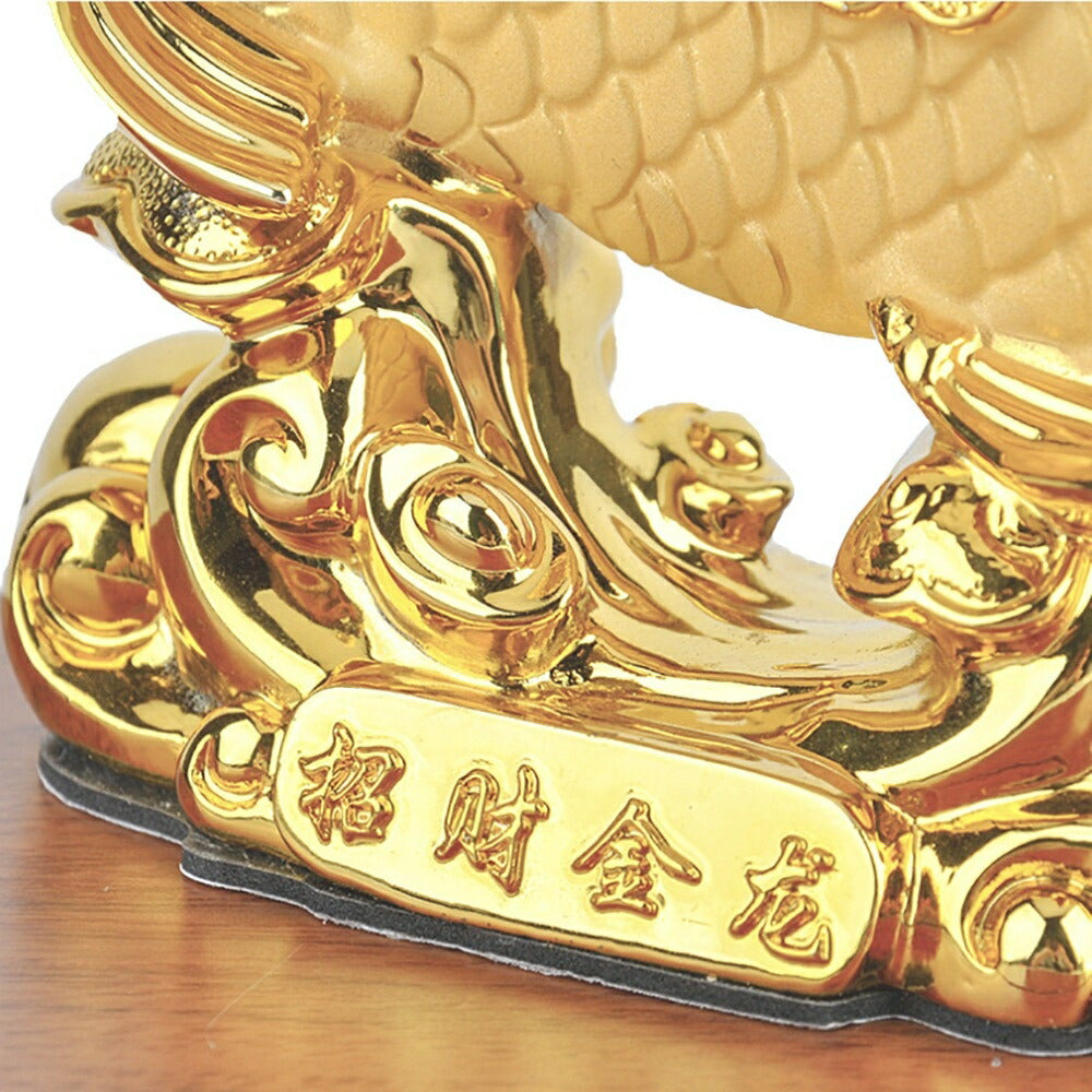 風水 インテリア | アロワナ招財龍魚置物 - 風水金運インテリア