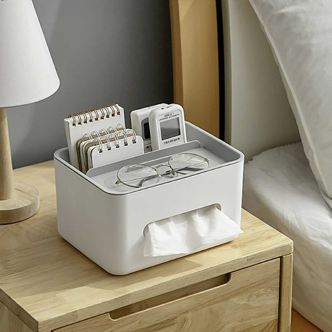 インテリア雑貨 その他 | 北欧風シンプル多機能ティッシュケース（グレー）