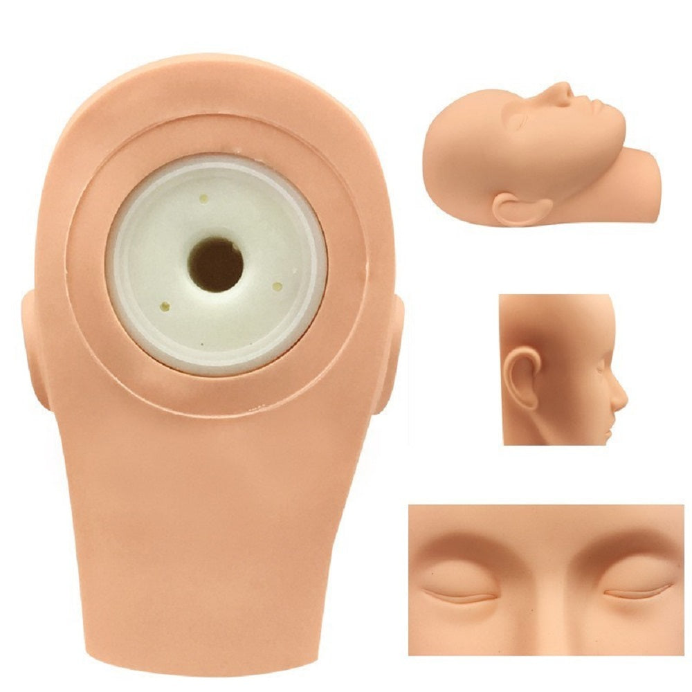 コスメティック | マツエク練習キット - プロ用フェイスマネキン付き