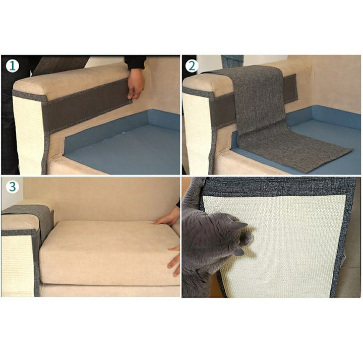 ペットグッズ | 猫用爪とぎ防止マット ソファー保護・家具保護