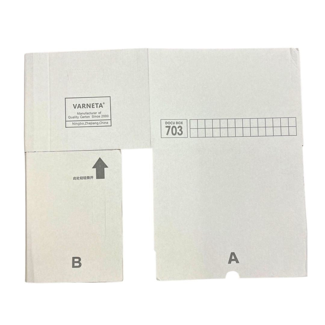 雑貨 その他 | フタ付きクラフト収納ボックス3個セット