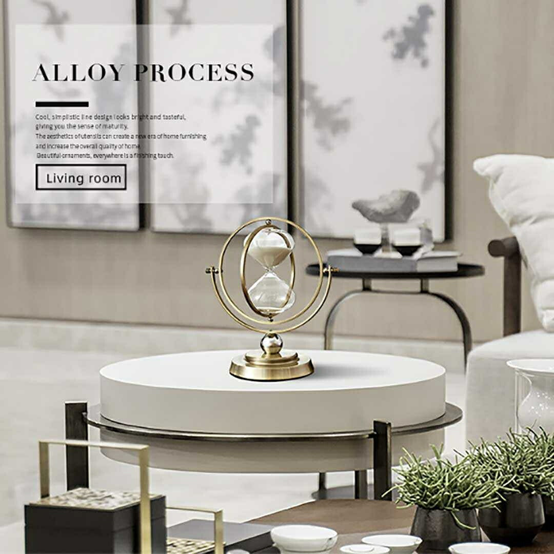 インテリア オブジェ | アンティークデザイン 砂時計タイマー 30分