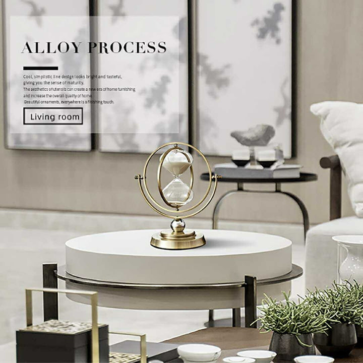 インテリア オブジェ | アンティークデザイン 砂時計タイマー 30分