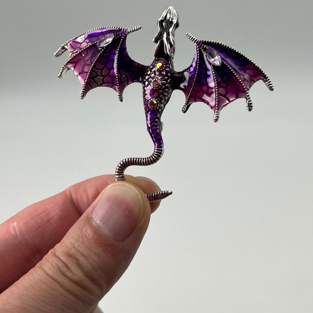 アクセサリー その他 | ドラゴンエナメルブローチ 全6カラー 男女兼用