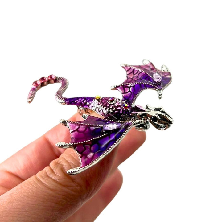 アクセサリー その他 | ドラゴンエナメルブローチ 全6カラー 男女兼用