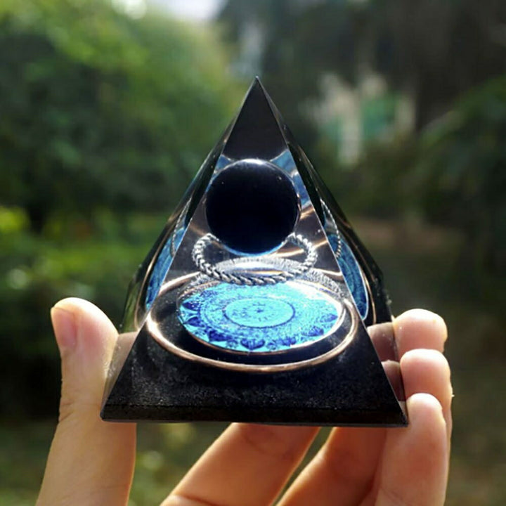 風水 インテリア | オルゴナイト ピラミッド 浄化・開運ストーン